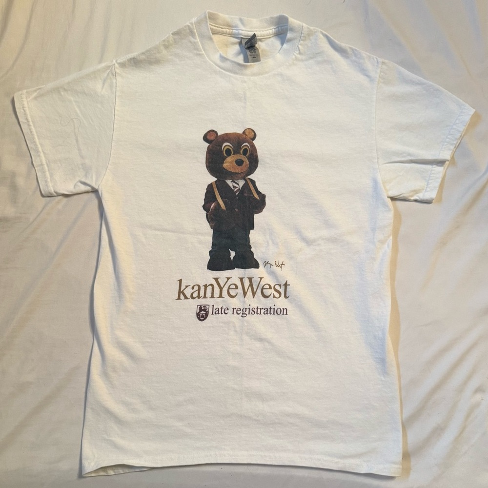 Kanye West Late Registration Gildan White Heavy Cotton T-Shirt